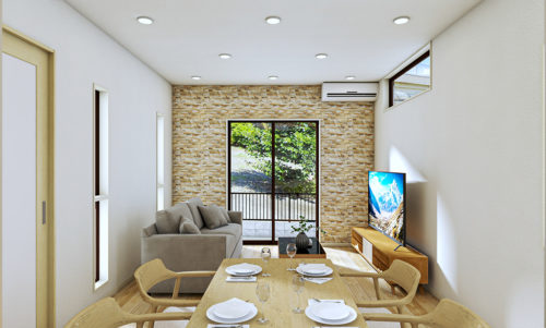 内観パース 内観パース