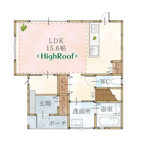 1F(間取)