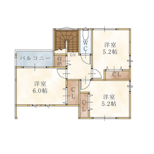 2F(間取)