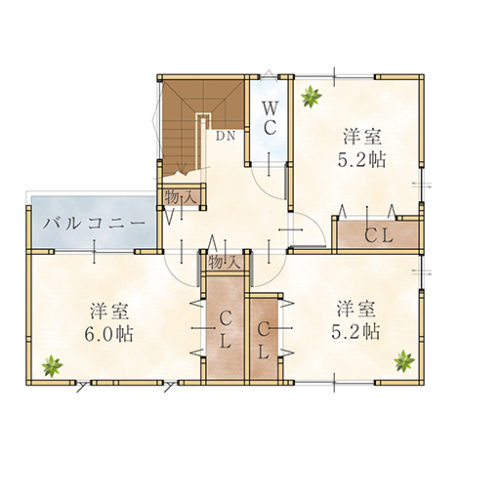 ２F(間取)