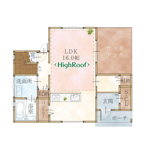 1F(間取)