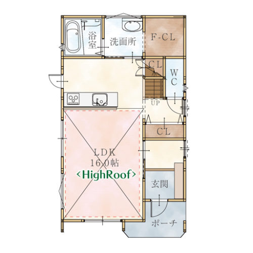 1F(間取)