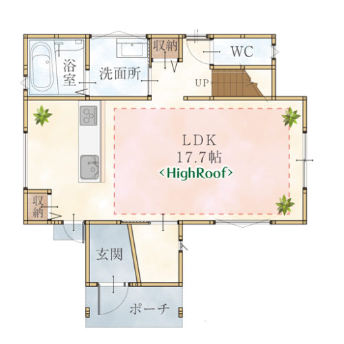 1F(間取)