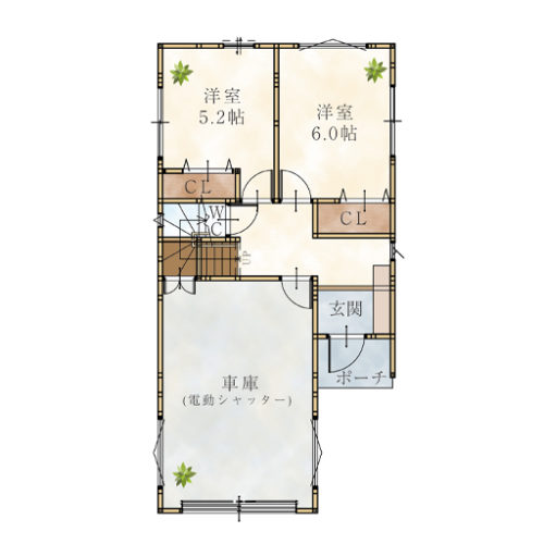 1F(間取)
