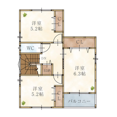 2F(間取)
