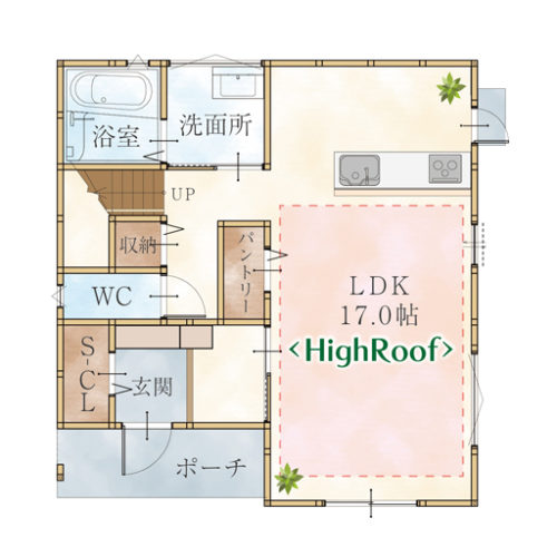 1F(間取)