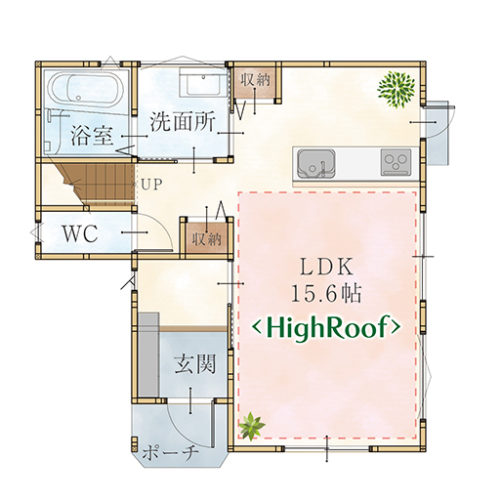1F(間取)