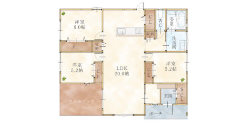 新築販売物件／粟105-3