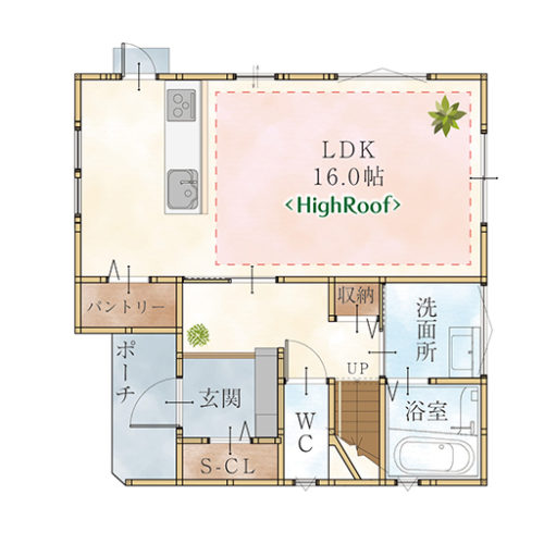 1F(間取)