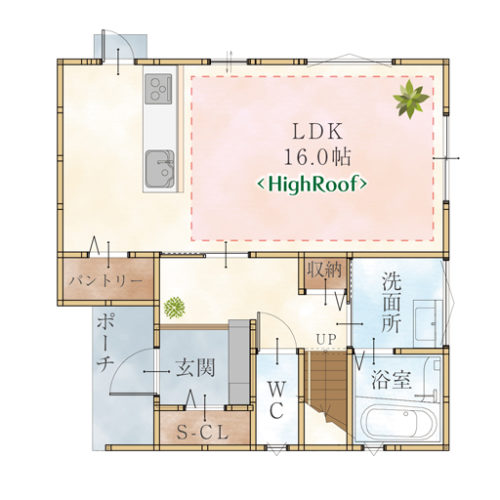 1F(間取)