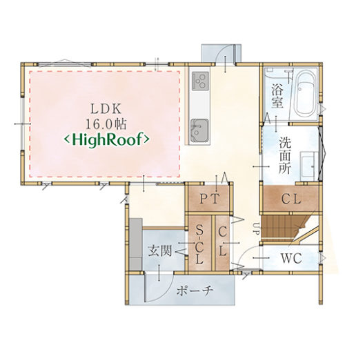 1F(間取) 1F(間取)