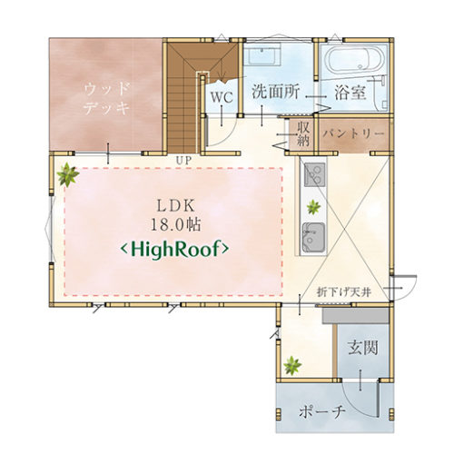 1F(間取) 1F(間取)