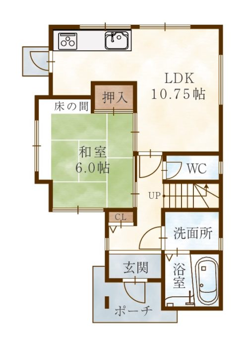 1F(間取)