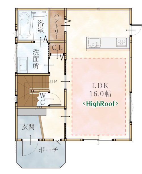 1F(間取)
