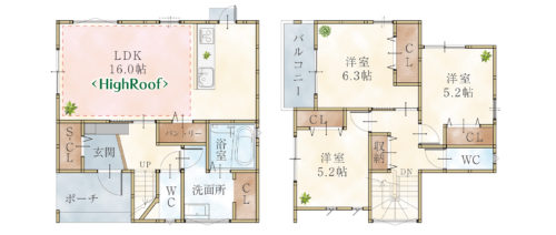 (間取) (間取)