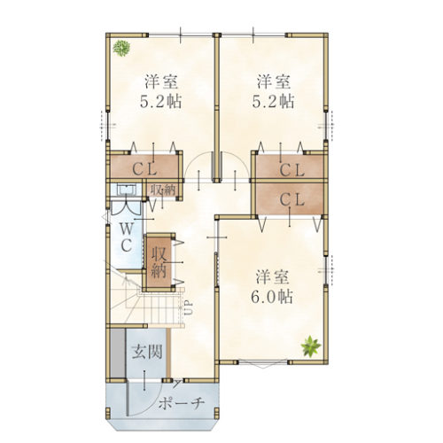 1F(間取)