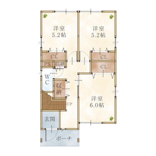 1F(間取)