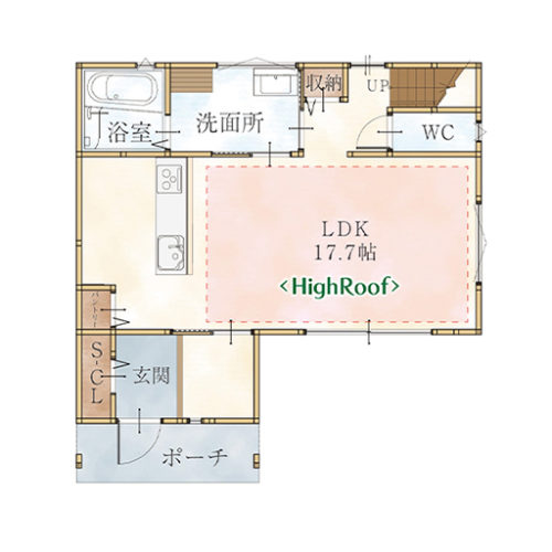 1F(間取)
