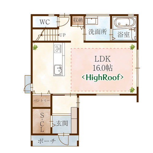 1F(間取)