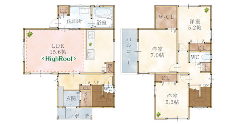 (間取) (間取)