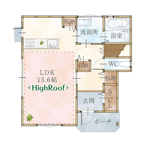 1F(間取)