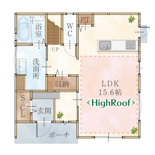 1F(間取)