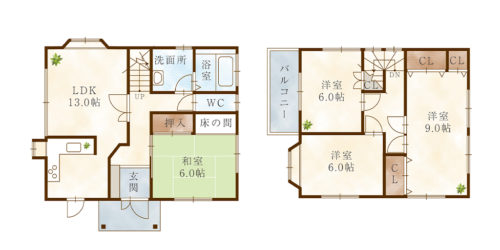 (間取)