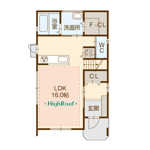 1F(間取) 1F(間取)