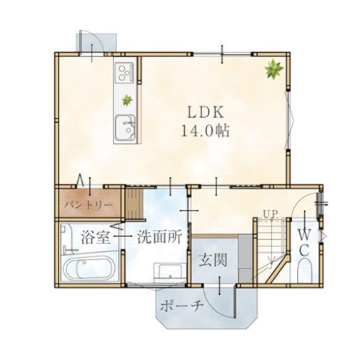 1F(間取)