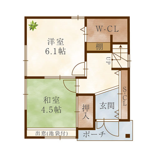 1F(間取)