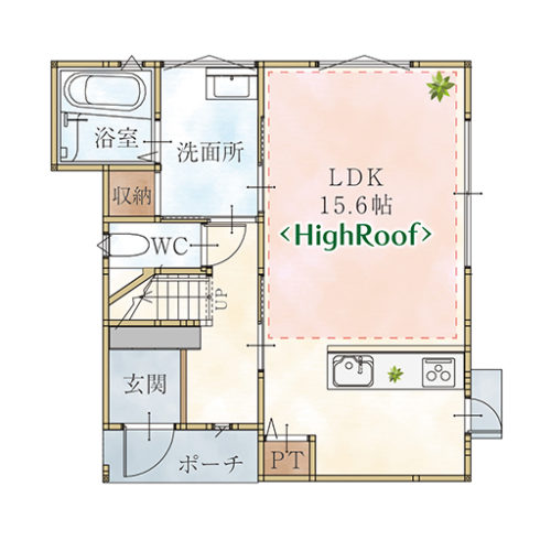 1F(間取) 1F(間取)