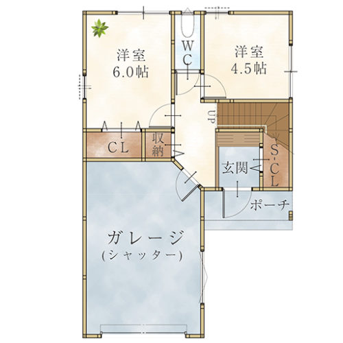 1F(間取)