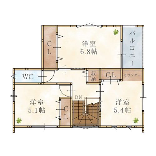 2F(間取)