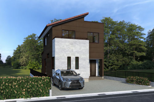 完成予想図(外観)