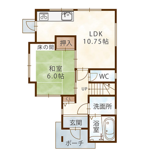 1F(間取)