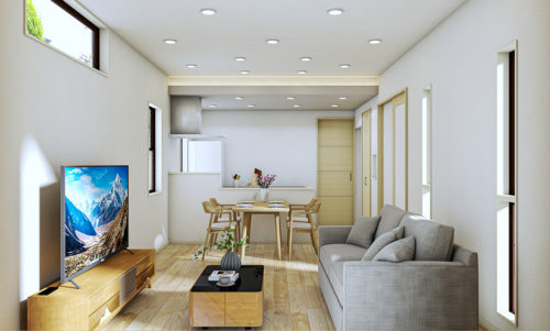 内観パース 内観パース