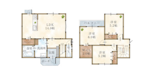 新築販売物件／小倉3-2-25