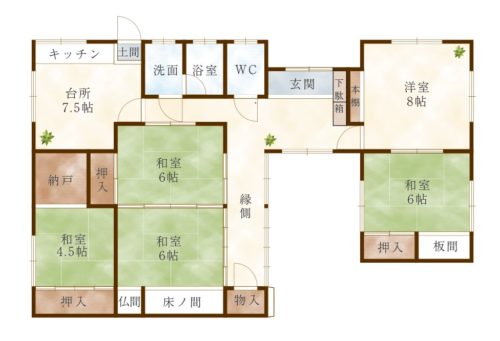 (間取)
