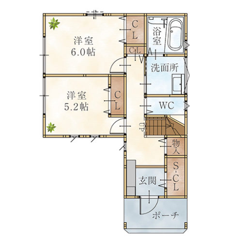 1F(間取)
