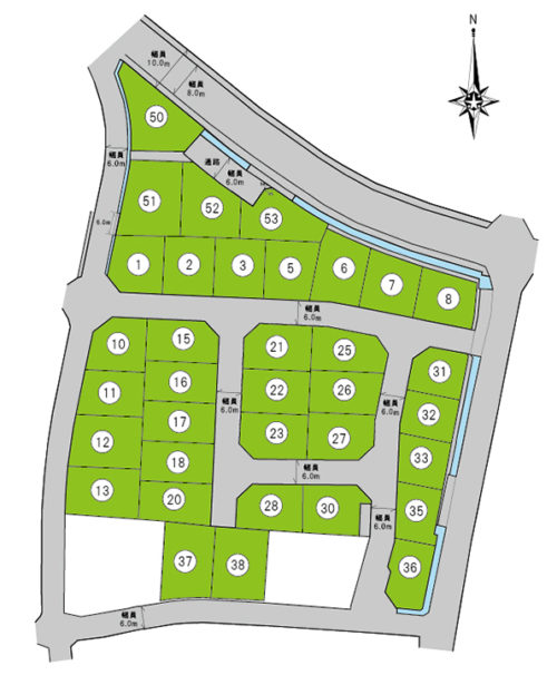 販売中の区画につきましてはお気軽にお問合せください