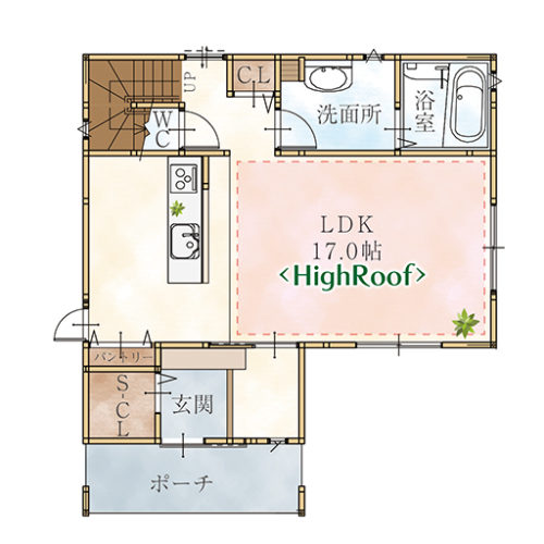 1F(間取)