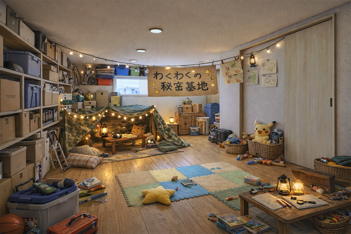 子どもの秘密基地