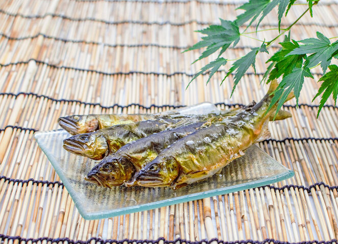 鮎の塩焼き