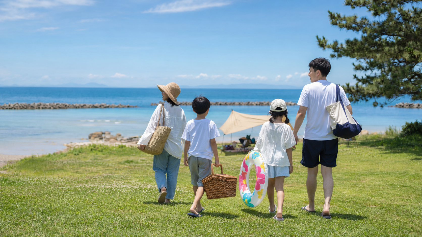 夏休みのレジャーイメージ
