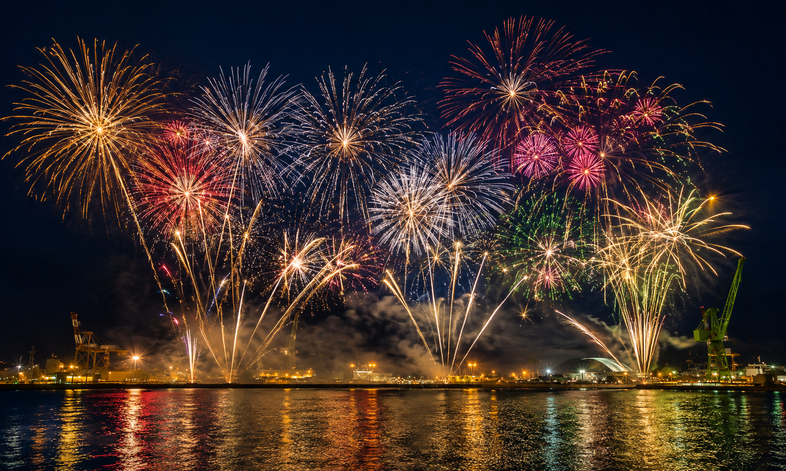 伝統の花火 約3,000発